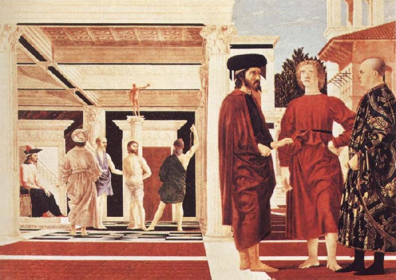 Piero della Francesca The Flagellation of Jesus